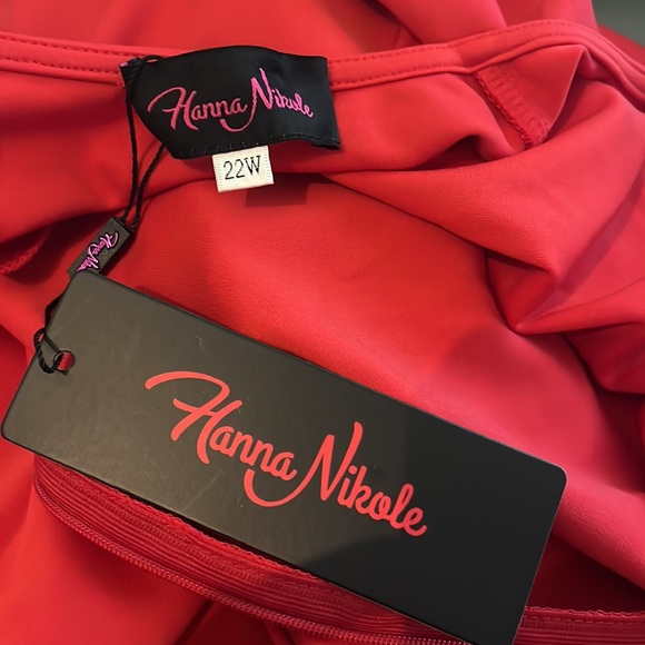 Plus Size Long Sleeve Bodycon for Women Bell Sleeve Cocktail Dress Size 22 Wide - Picture 9 of 9